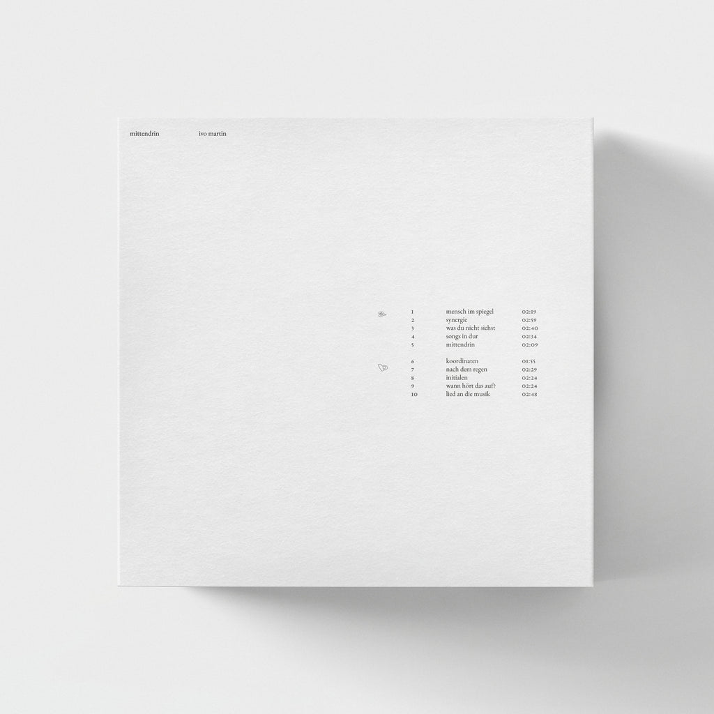Ivo Martin - Mittendrin Tape (Limited Blue Vinyl)